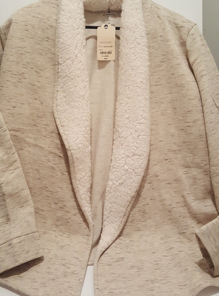Open cardigan